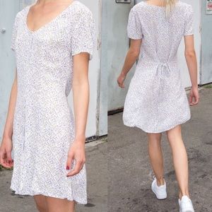 Brandy Melville Lara Dress in purple floral